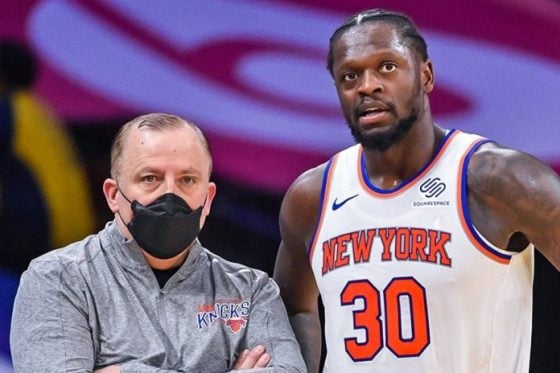 Tom Thibodeau on Julius Randle: “He’s better today”